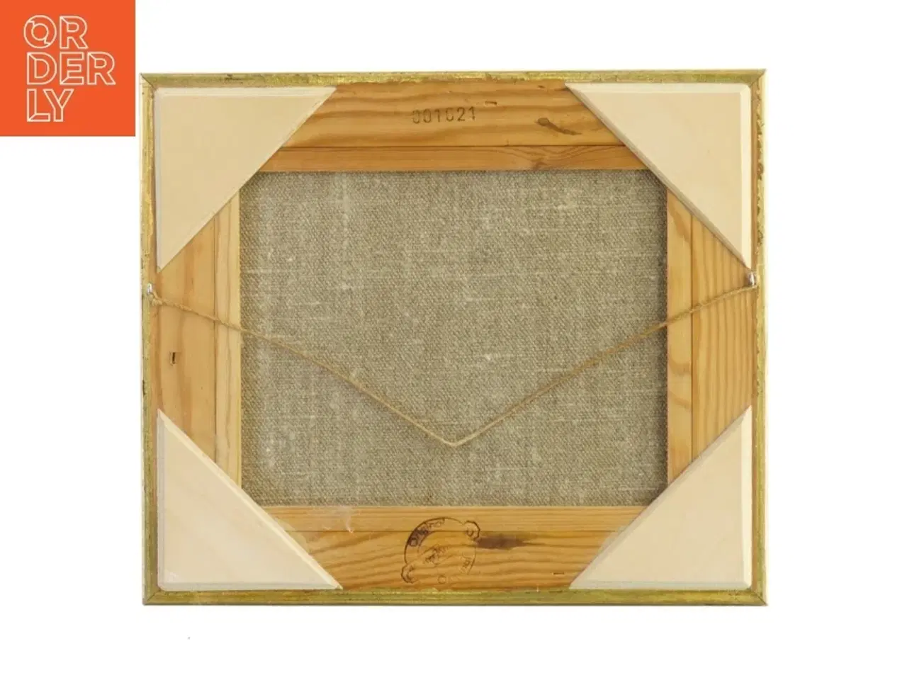 Billede 2 - Indrammet billede, reproduktion, P.S. Krøyer (str. 25x22 cm)