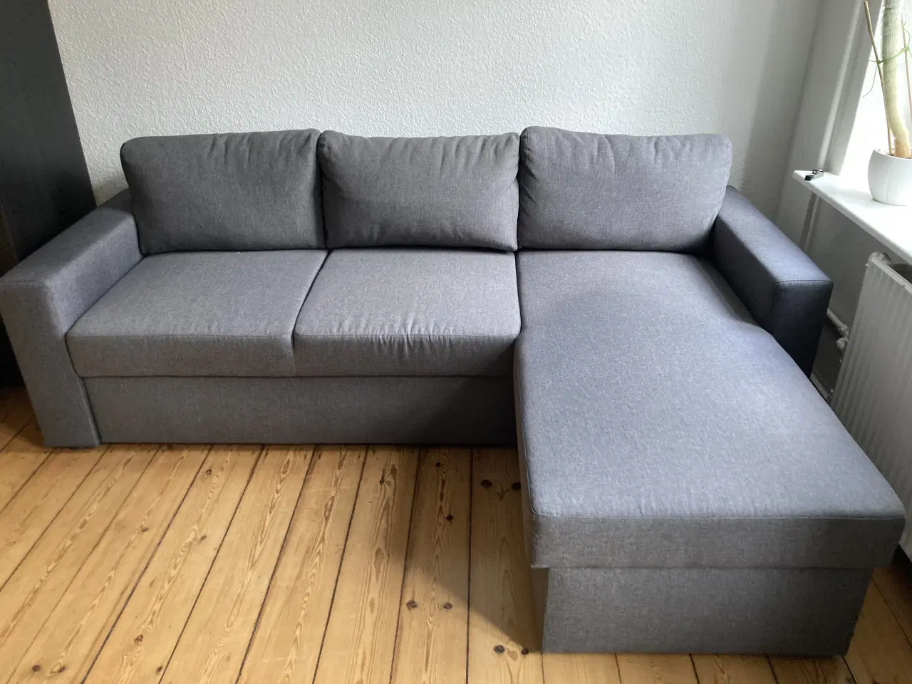 Billede 1 - Sovesofa med chaiselong