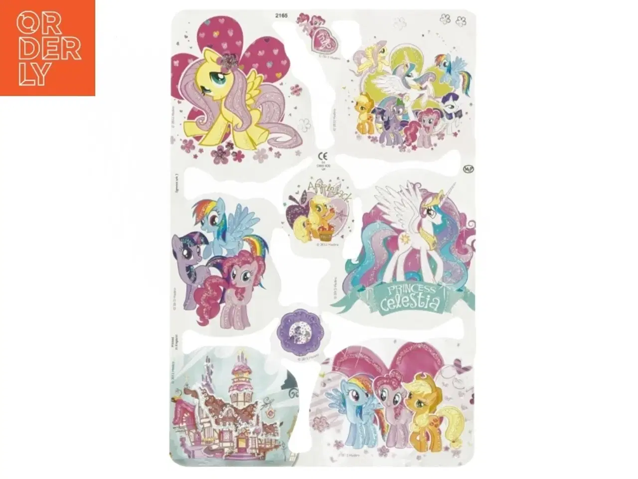 Billede 1 - My Little Pony klistermærker fra Hasbro (str. 23x15,5 cm)
