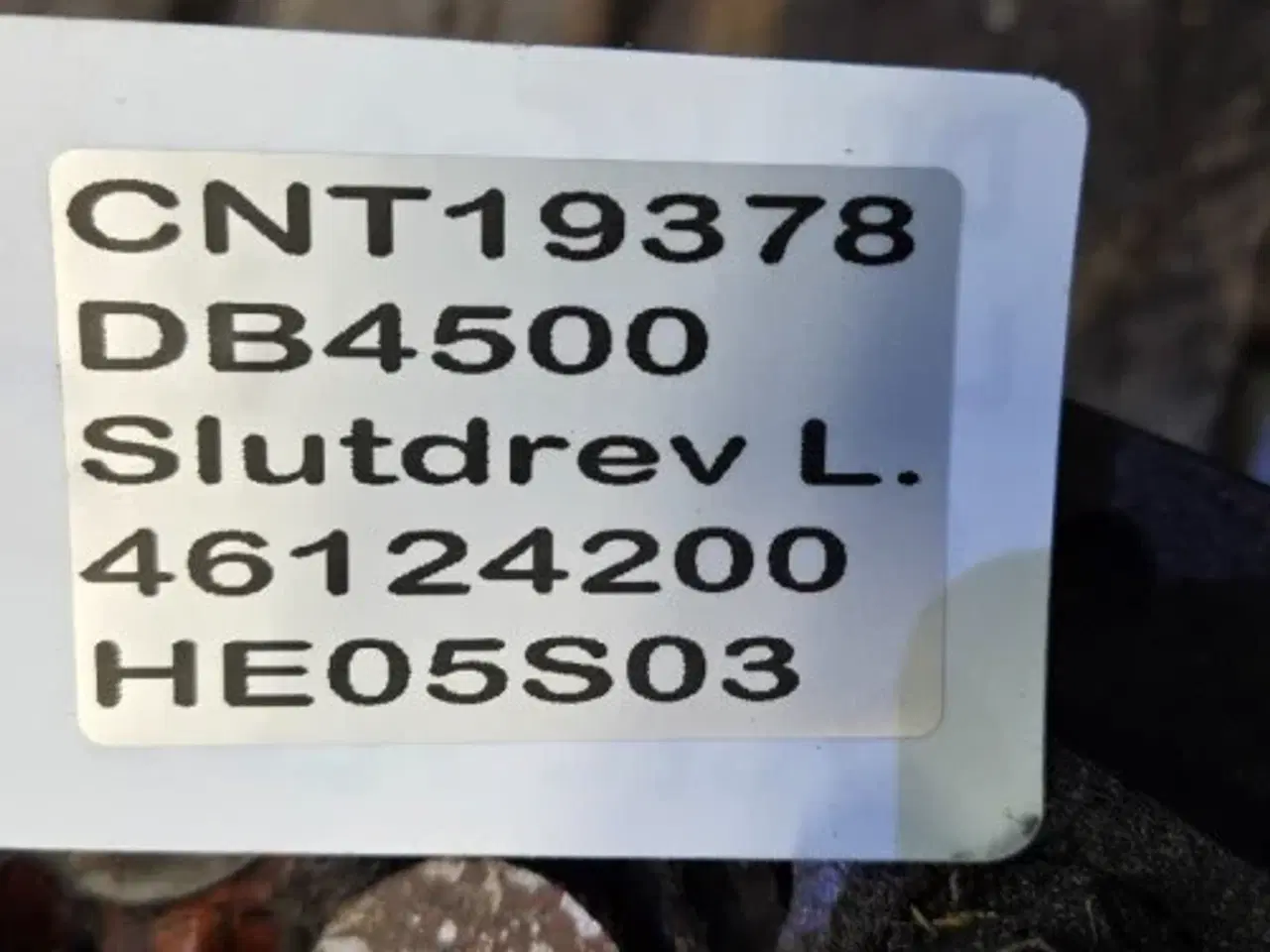 Billede 13 - Dronningborg D4500 Slutdrev L. 46124200