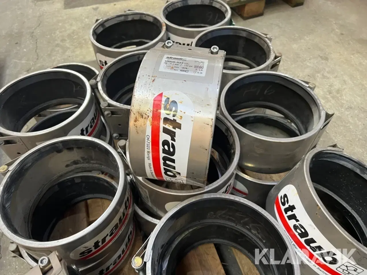 Billede 8 - Rør koblinger Straub-flex  24 styk