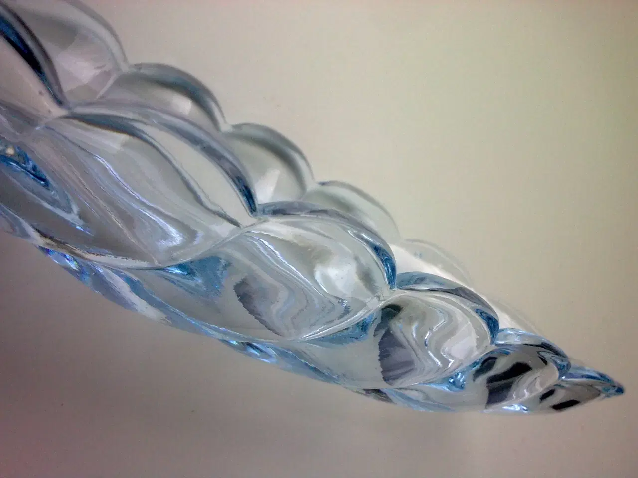 Billede 4 - Is blå lyseblå glas MINI skål fad & KUNST DIY