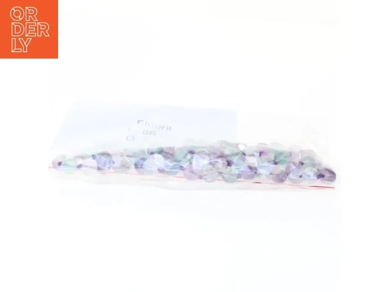 Billede 3 - Fluorit halskæde (str. 86 cm)