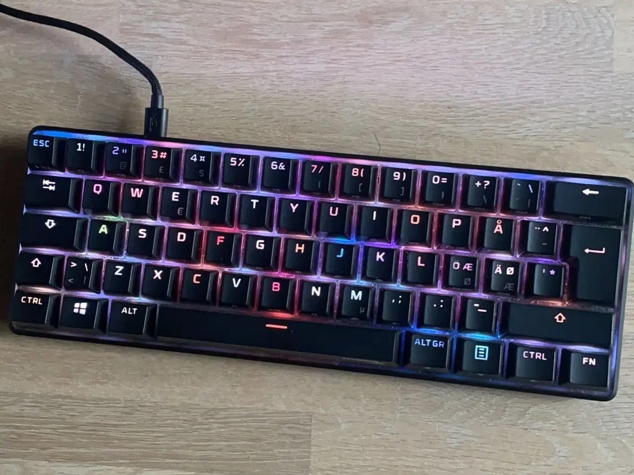 Billede 1 - HyperX Alloy Origins 65 gaming tastatur