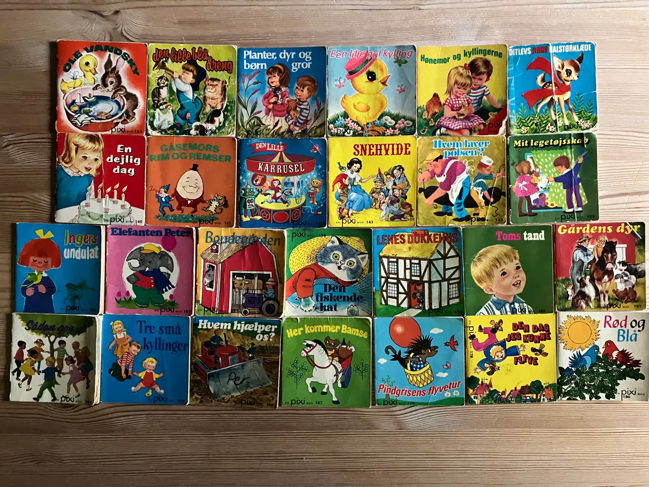 Billede 2 - Gamle,sjældne Pixi bøger fra Illustrationsforlaget