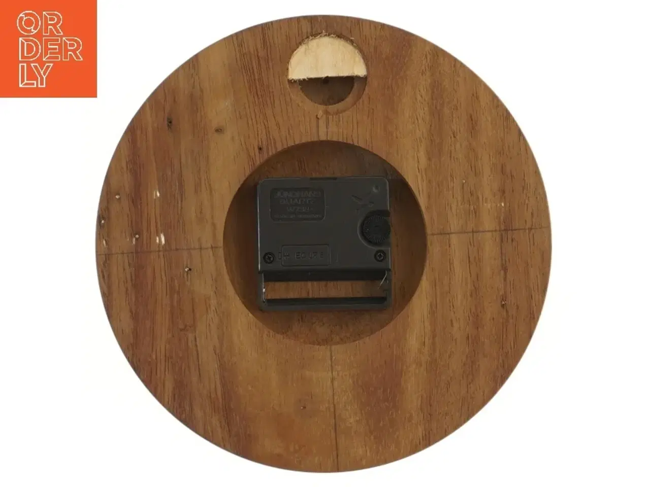 Billede 2 - Vægur i træ (str. Ø 20 cm)