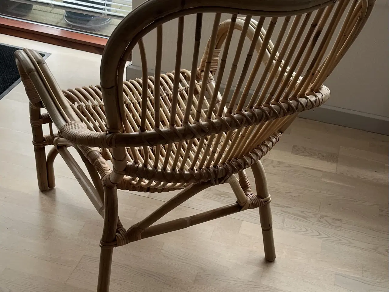 Billede 4 - Loungestol i rattan