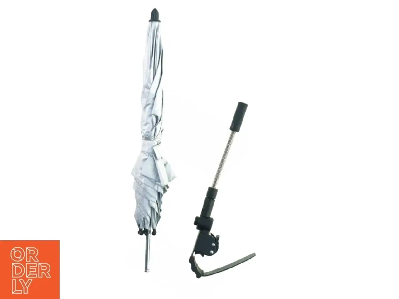 Billede 2 - Paraply til klapvogn (str. 52 x 3 cm og 35 x 5 cm)