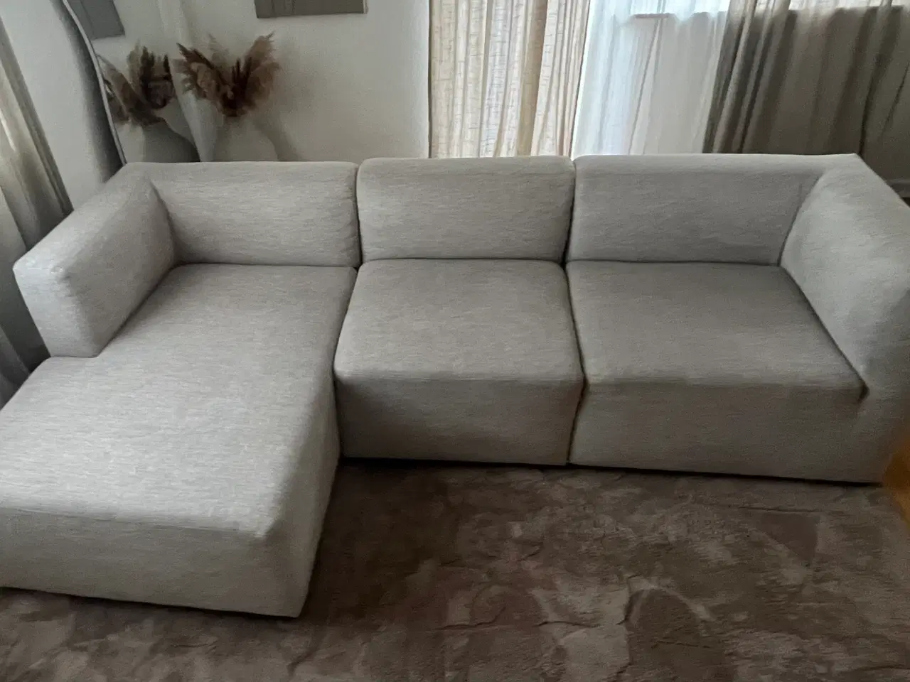 Billede 1 - Venstrevendt chaiselong sofa