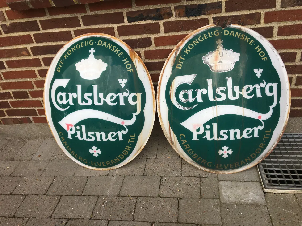 Billede 2 - Carlsberg reklame skilte.