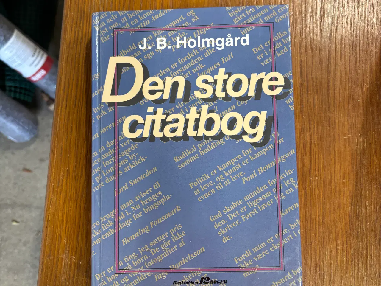 Billede 1 - Den store citatbog