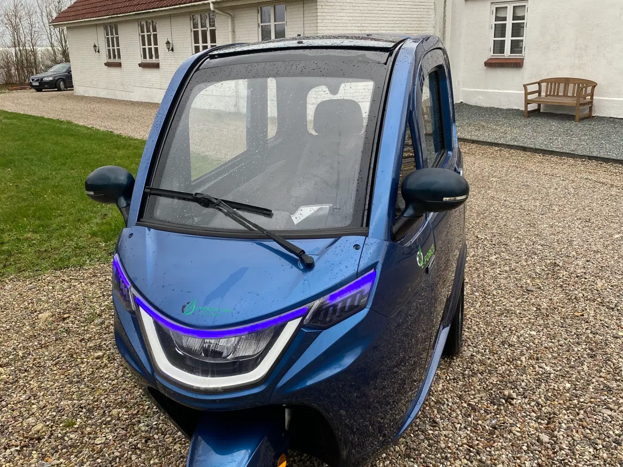 Billede 4 - E-Force X3 30km/t kabinescooter 