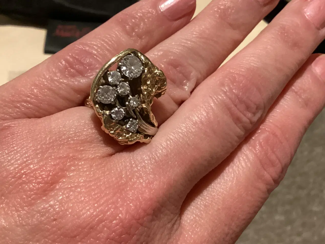 Billede 6 - Gold and diamond ring