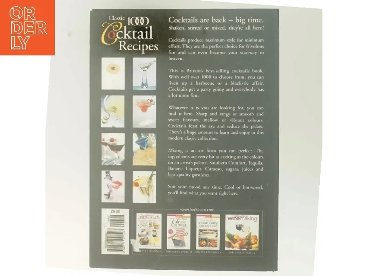 Billede 3 - Classic 1000 Cocktail Recipes af Robert Cross (Bog)