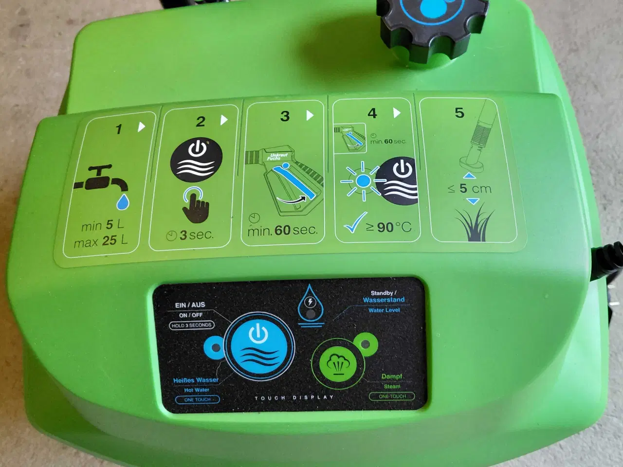 Billede 1 - Damp til fjernelse af ukrudt.