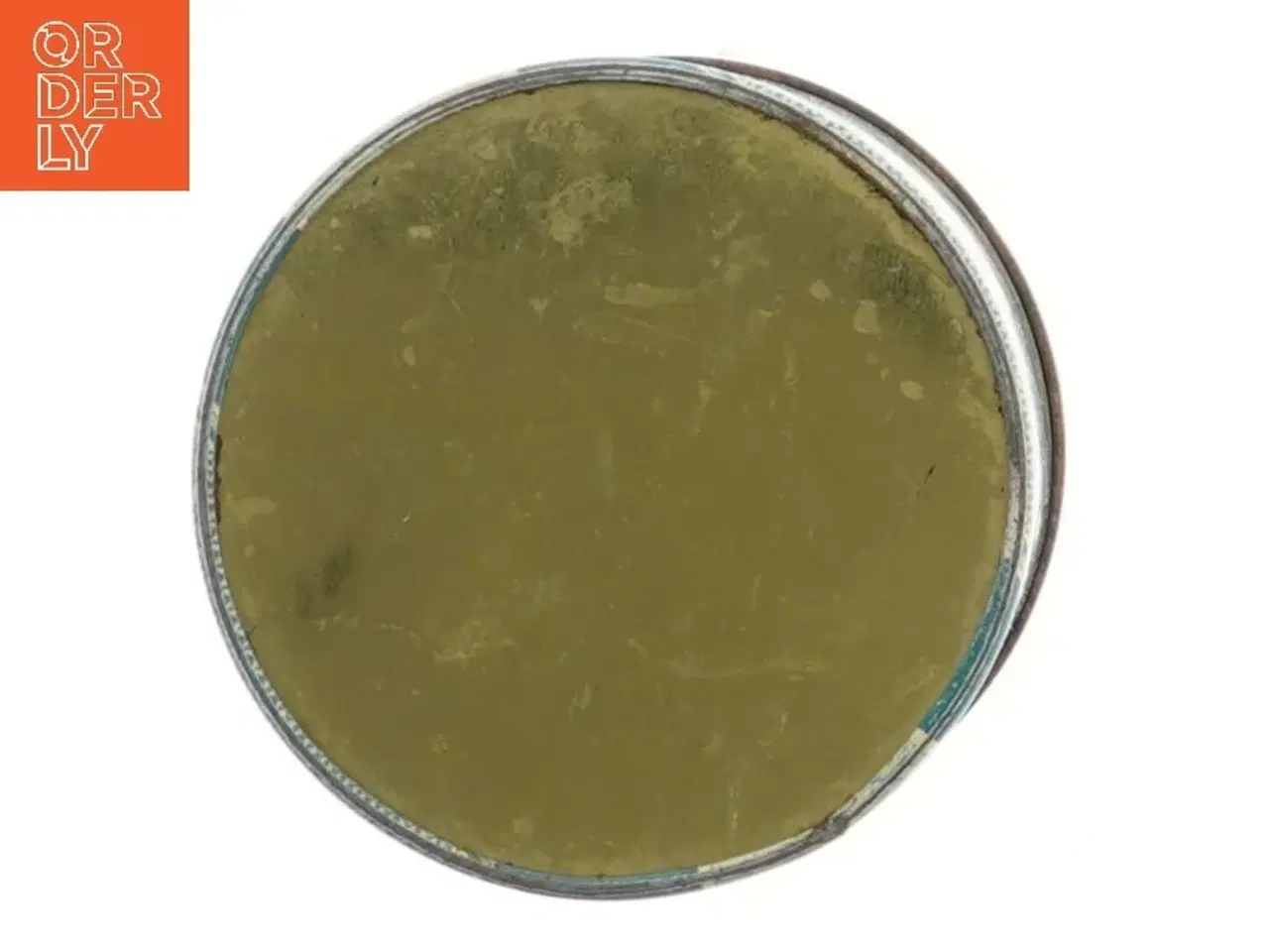 Billede 4 - Rund kaffedåse med låg (str. Ø 11,5 cm længde 15 cm)