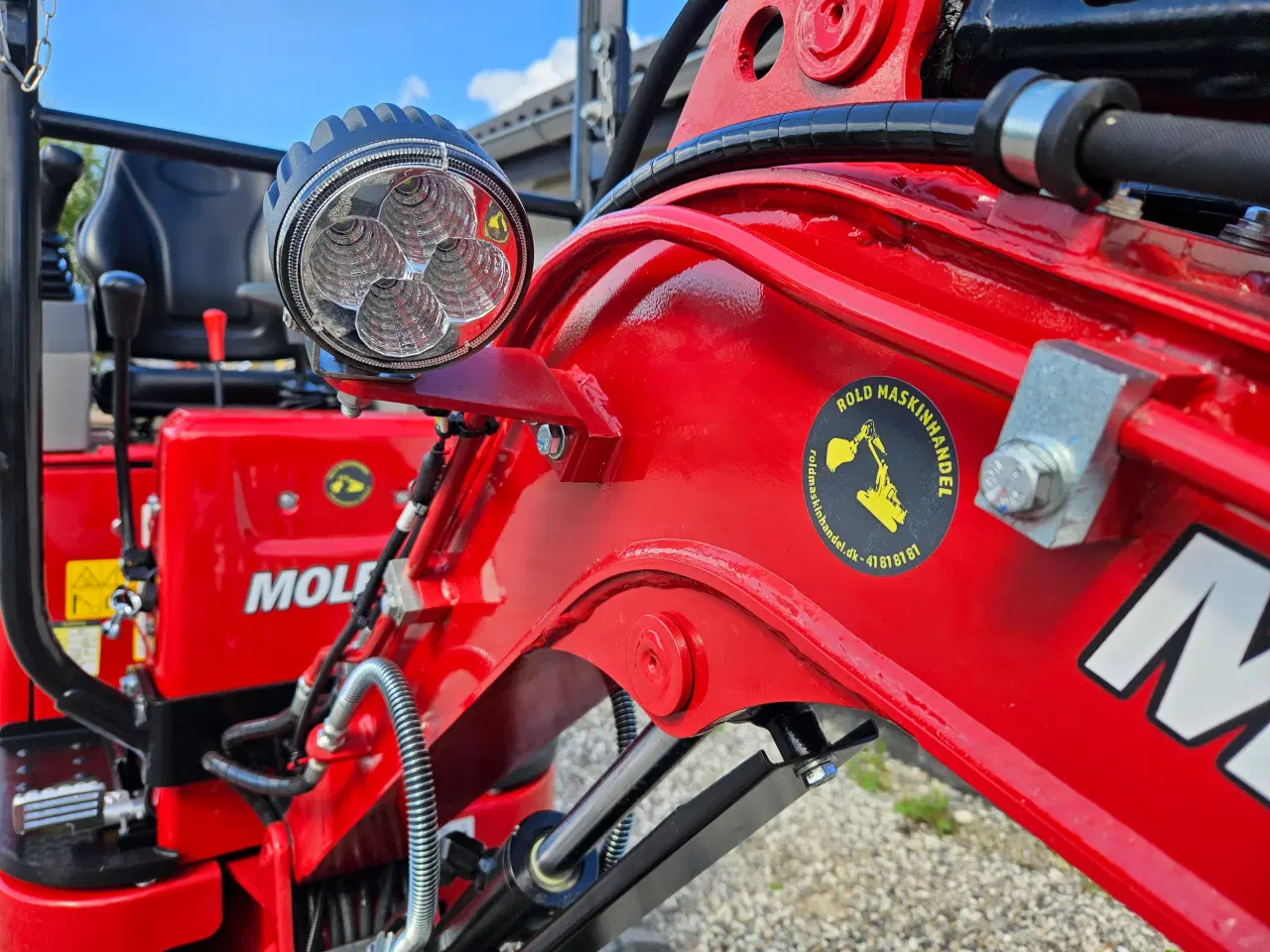 Billede 8 - Mole M10 / Yanmar motor / fabriksny med skovle