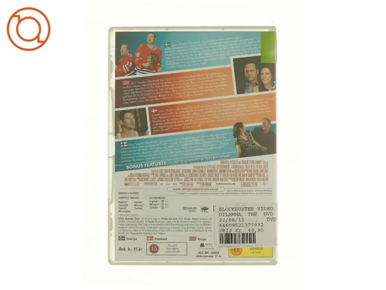 Billede 2 - The dilemma fra dvd