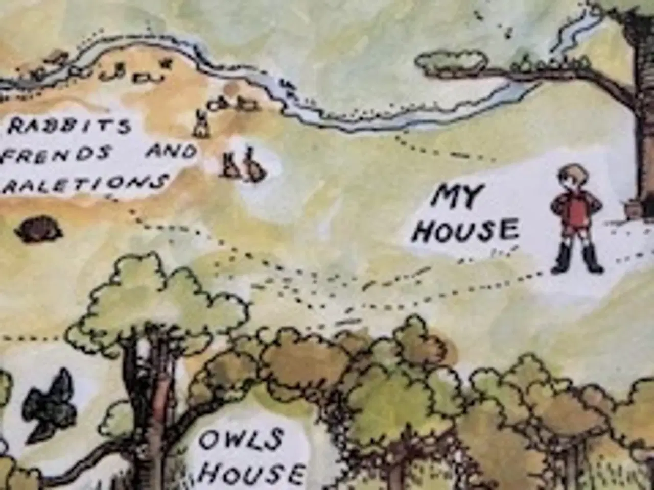 Billede 5 - Peter Plys - 100 meter skoven 