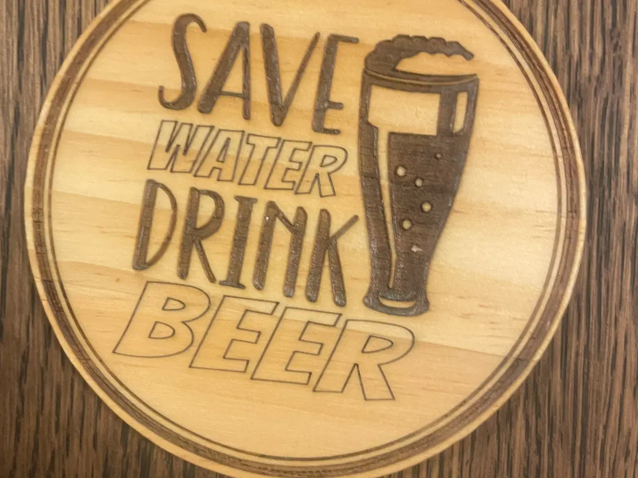 Billede 5 - Flotte håndlavede ølbrikker.