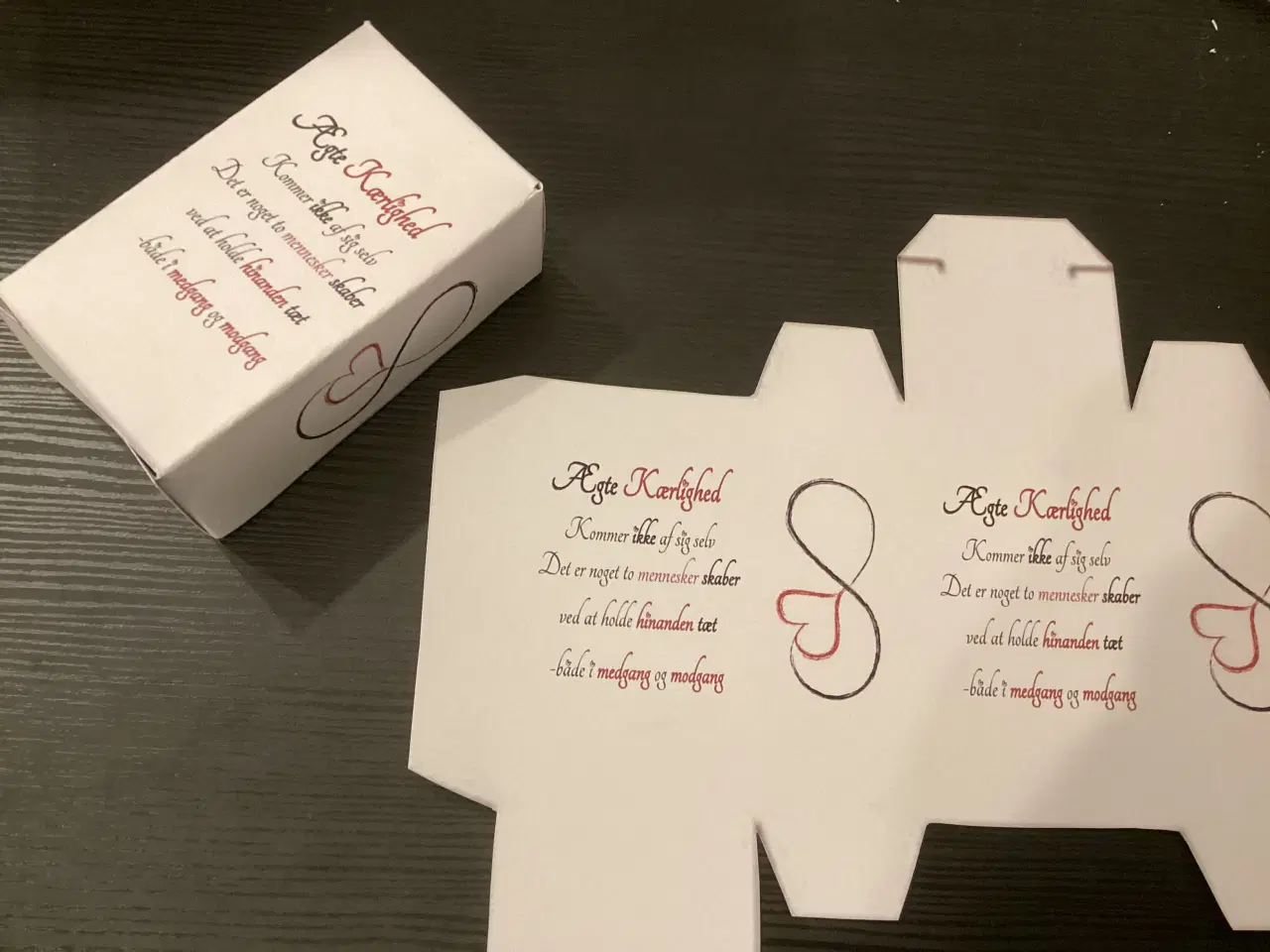 Billede 5 - Panodil og mint to be æsker til bryllup