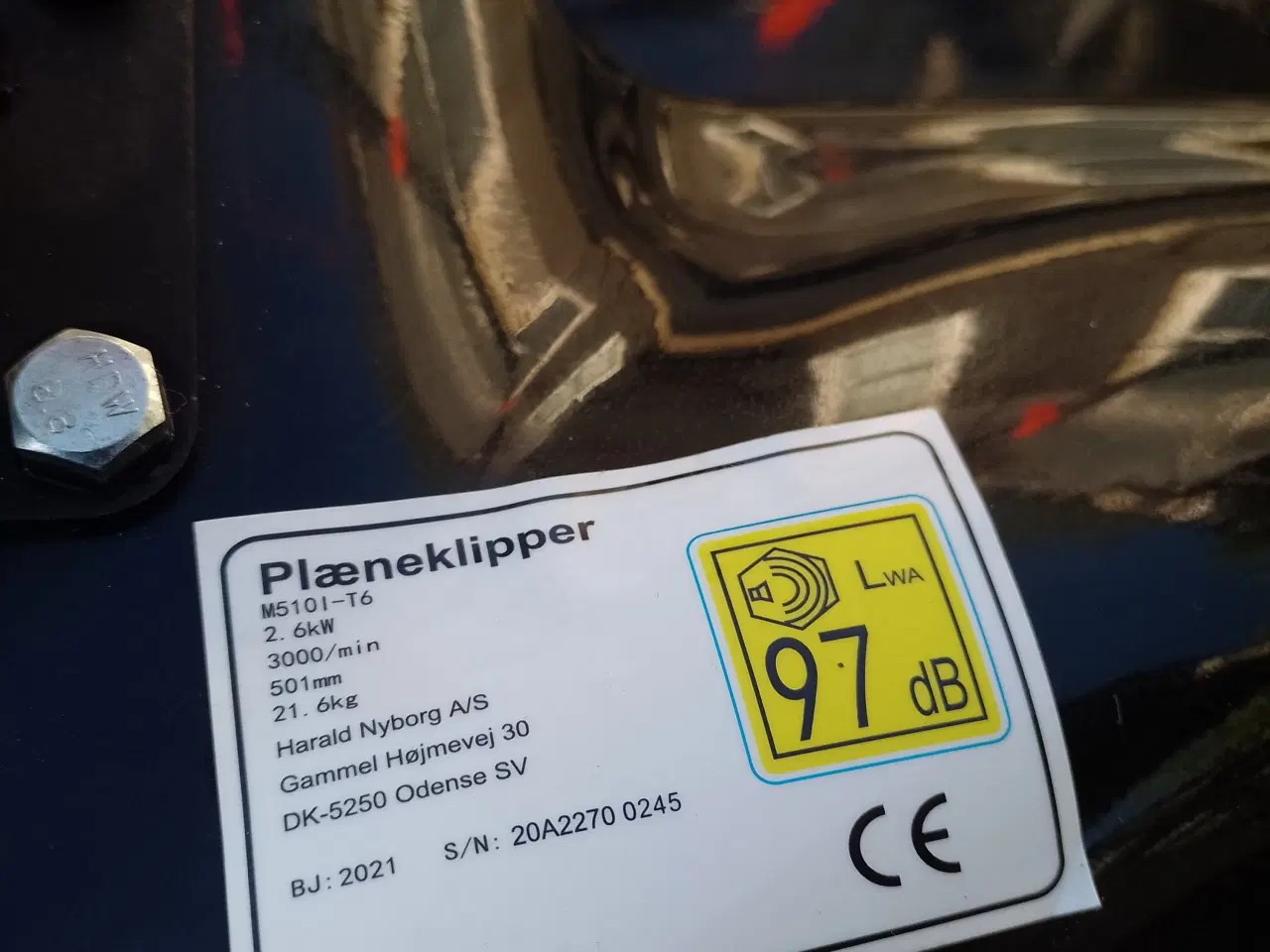Billede 3 - Adano M510i T6 146cc motor