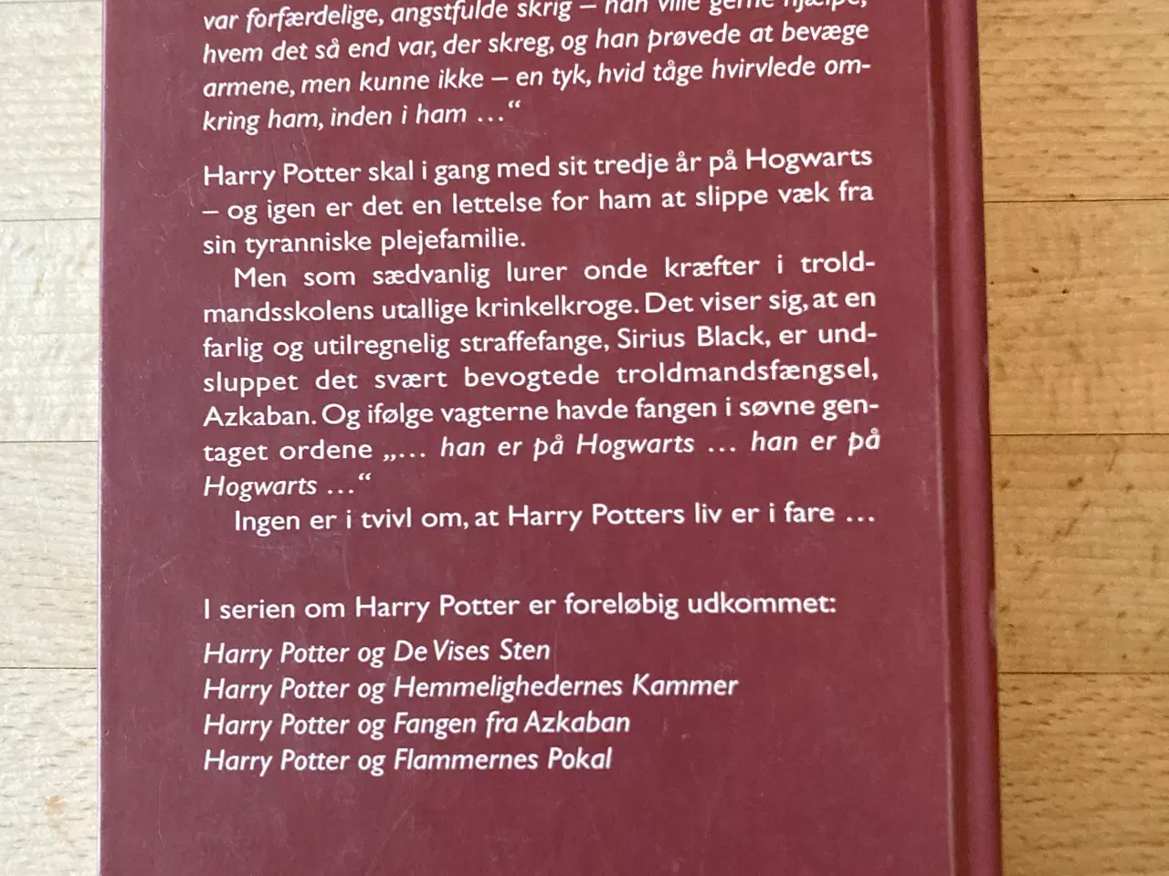 Billede 2 - Harry Potter og fangen fra Azkaban, J. K. Rowling