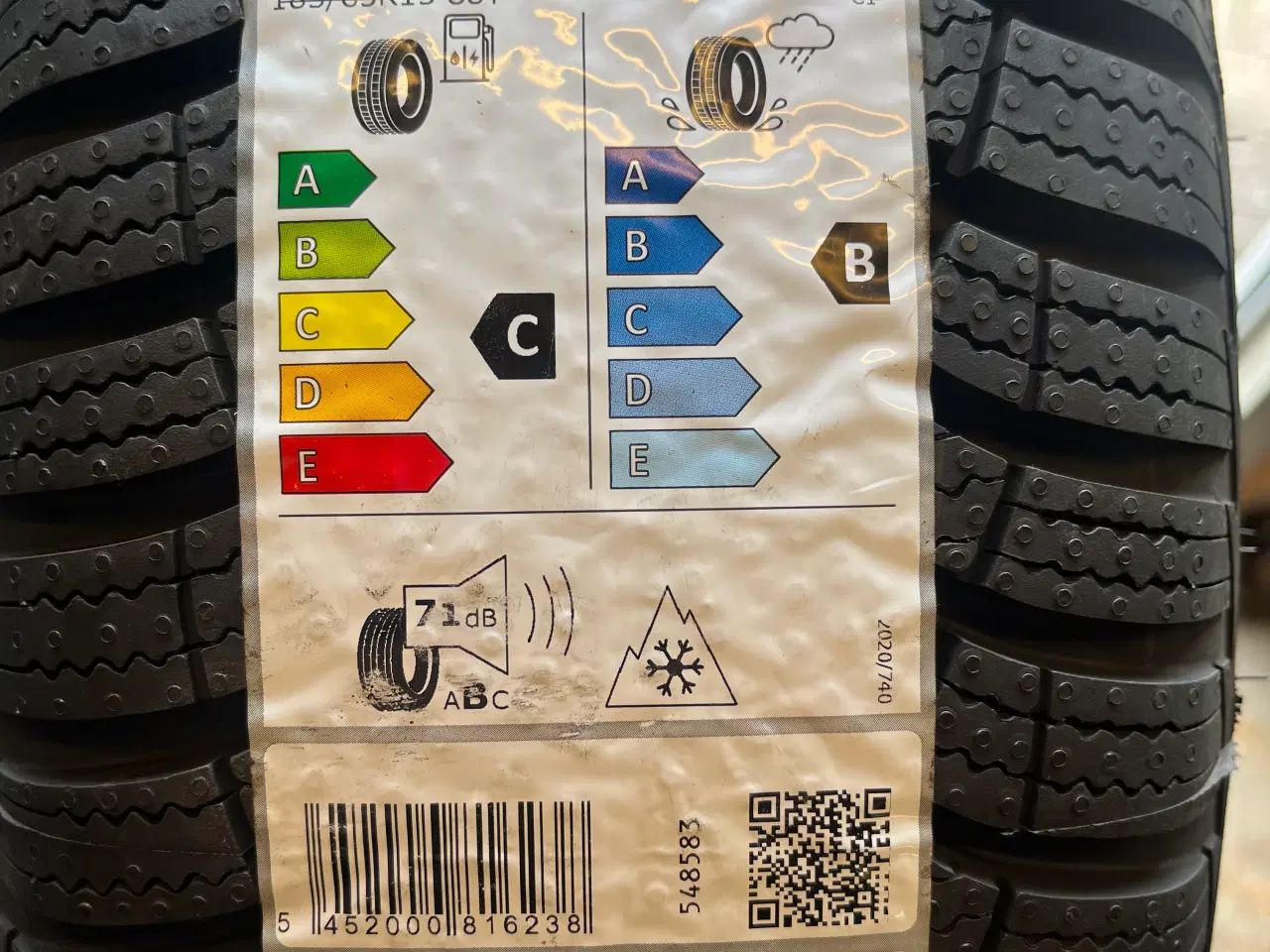 Billede 4 - Vinterhjul 185-65-15 Goodyear