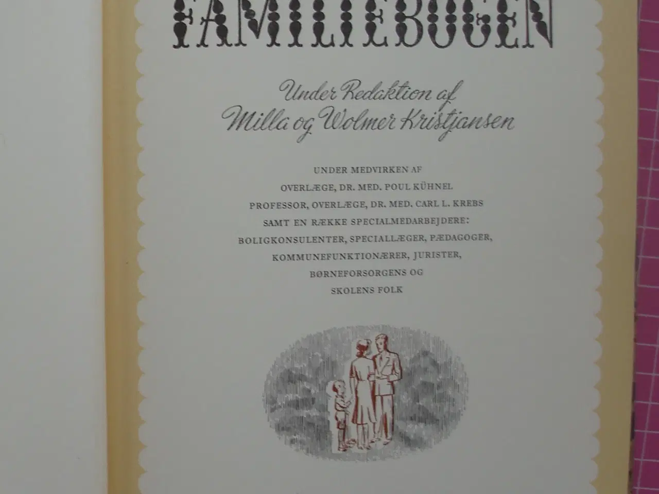 Billede 2 - Hjemmets gyldne bog Familiebogen