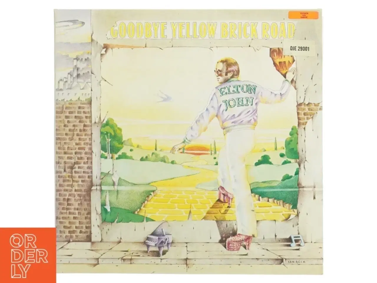Billede 1 - Elton John - Goodbye Yellow Brick Road vinylplade (str. 31 x 31 cm)