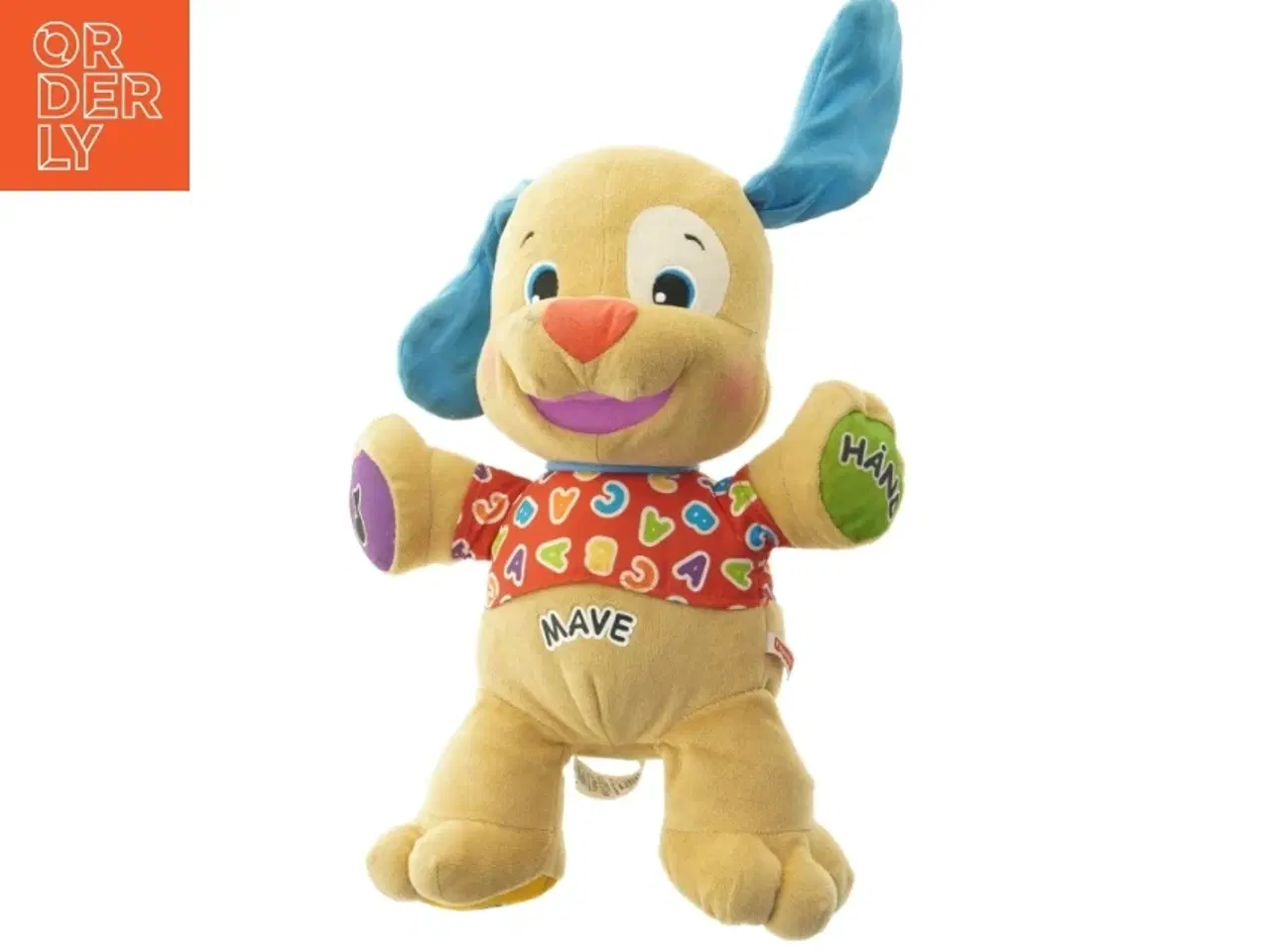 Billede 1 - Plys hund pædagogisk legetøj fra Fisher-Price (str. 35x24 cm)