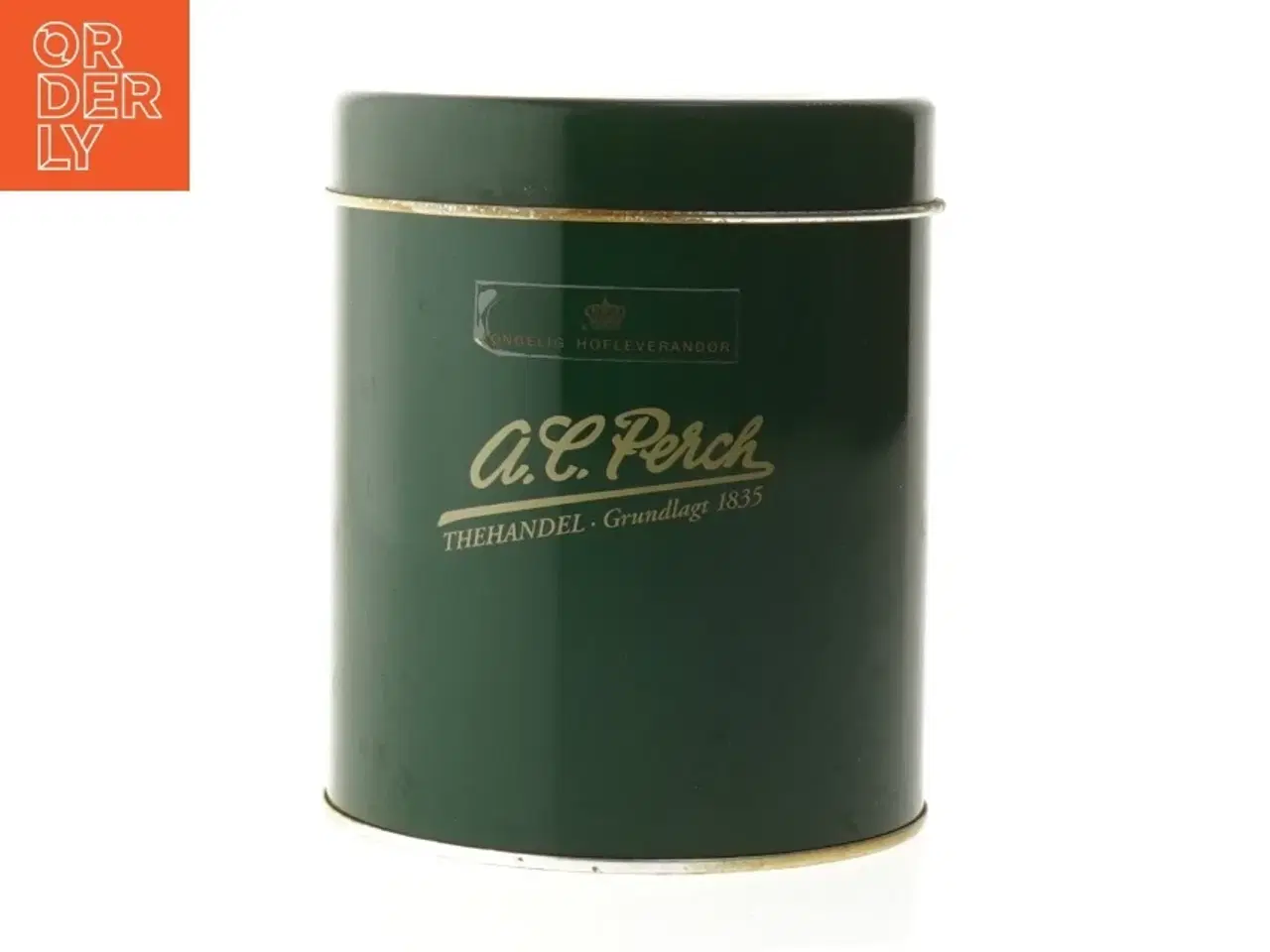 Billede 1 - A.C. Perch te dåse fra A.C. Perch (str. Ø 11 cm længde 13 cm)