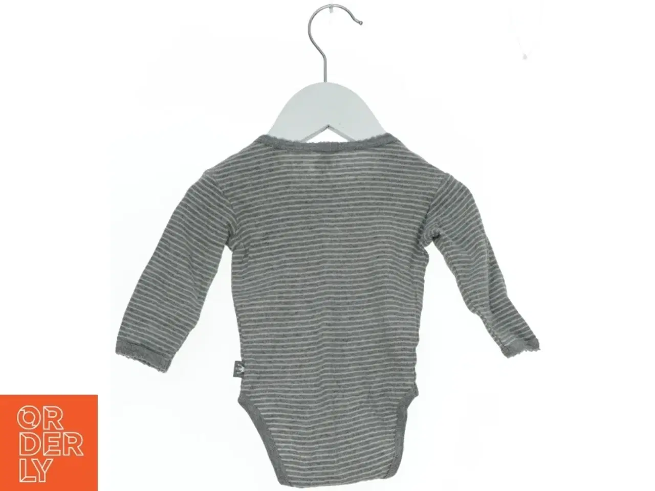 Billede 2 - Langærmet body med striber (str. 62)