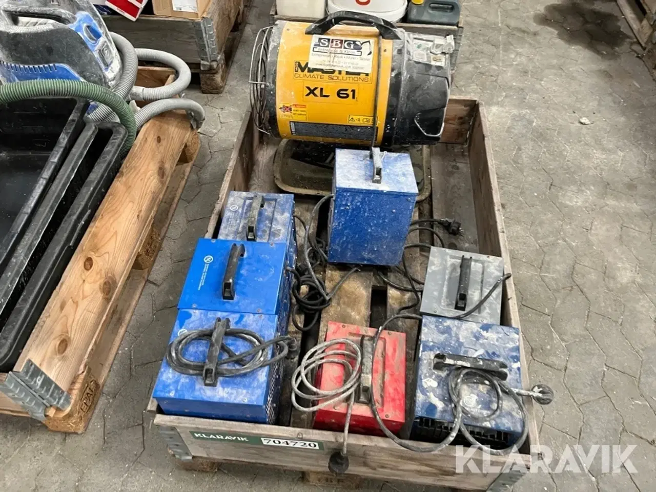 Billede 8 - Lot - Varmeblæsere og varmekanon Master XL 61