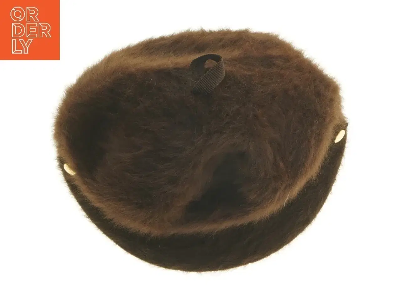 Billede 4 - Brun pels hat fra Kangol (str. 23 cm)