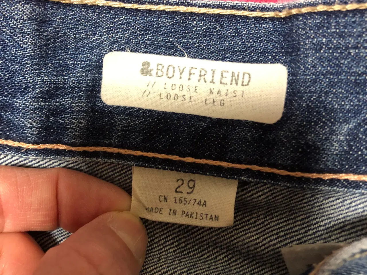 Billede 2 - H&M boyfriend denimbukser