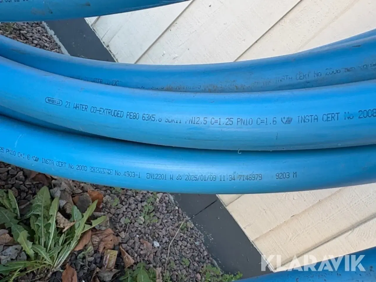 Billede 4 - Vandrør Wavin PE80 40 og 63 mm