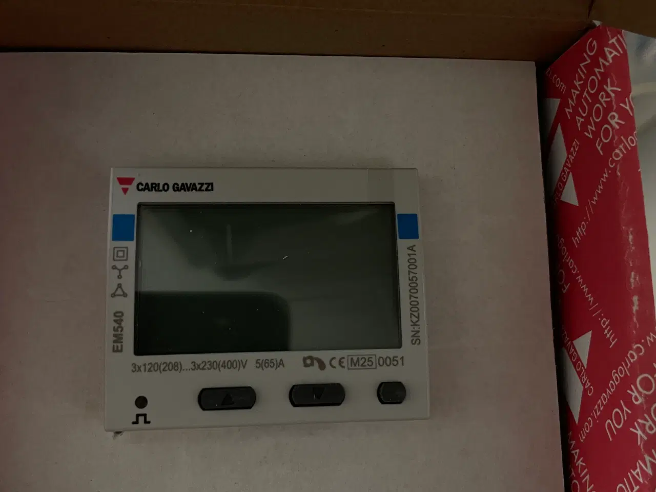 Billede 1 - Carlo Gavazzi EM540DINAV23X01PFB 3-faset energimål