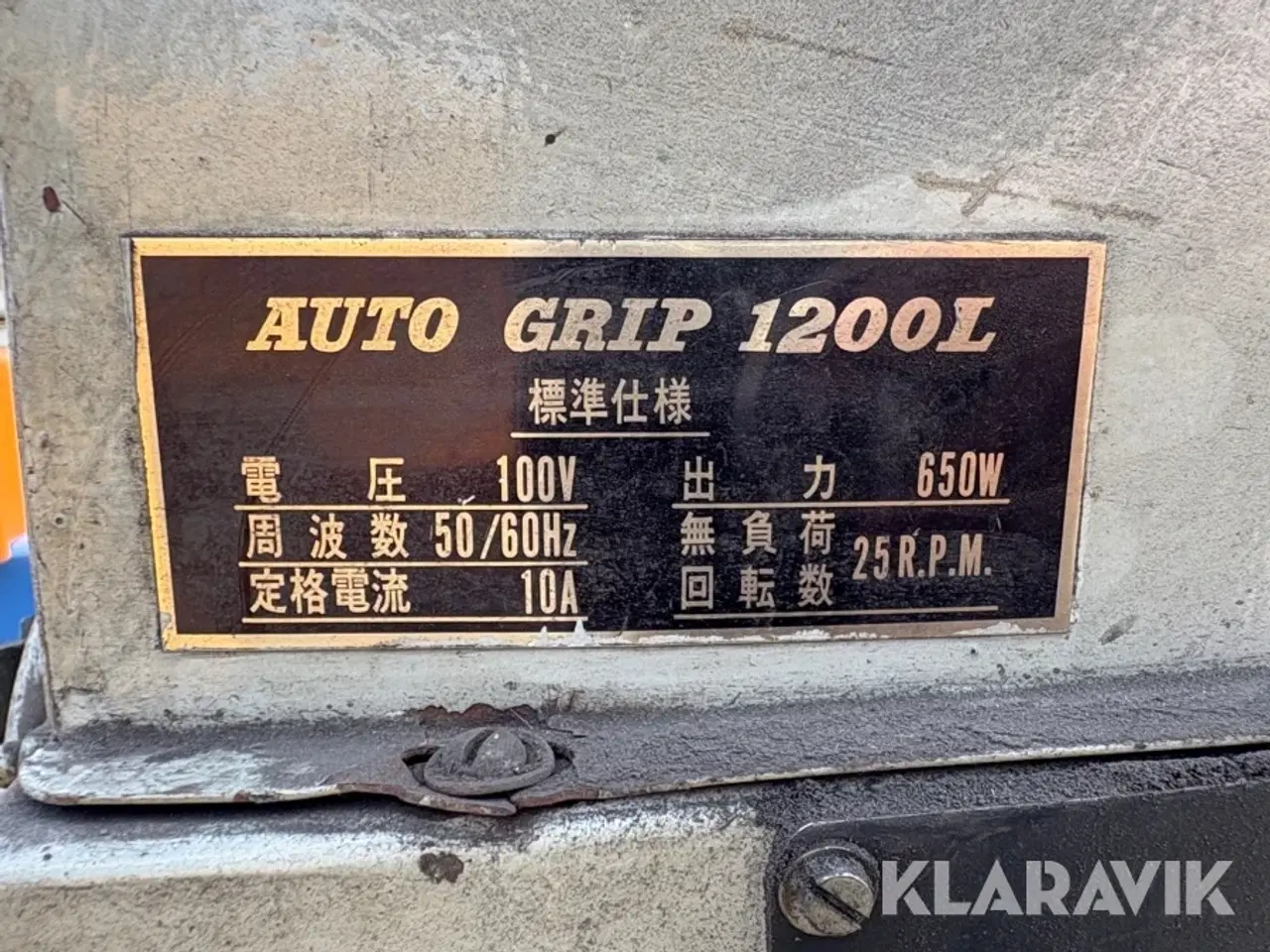 Billede 5 - Gevindskæremaskine Autogrip 1200 L