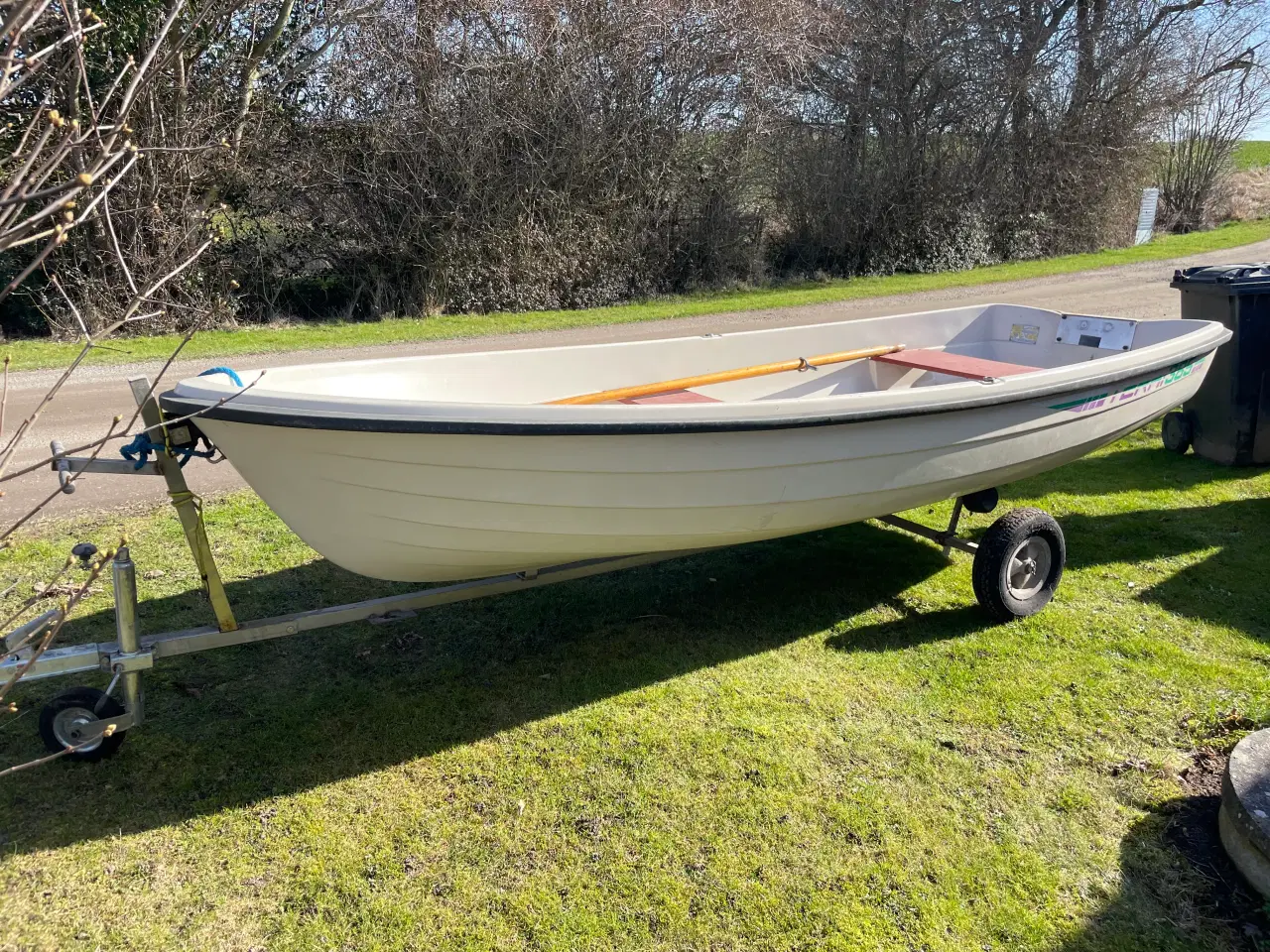 Billede 1 - Jolle Terhi 385 ink. Mercury 4 hk. 4 takt motor 