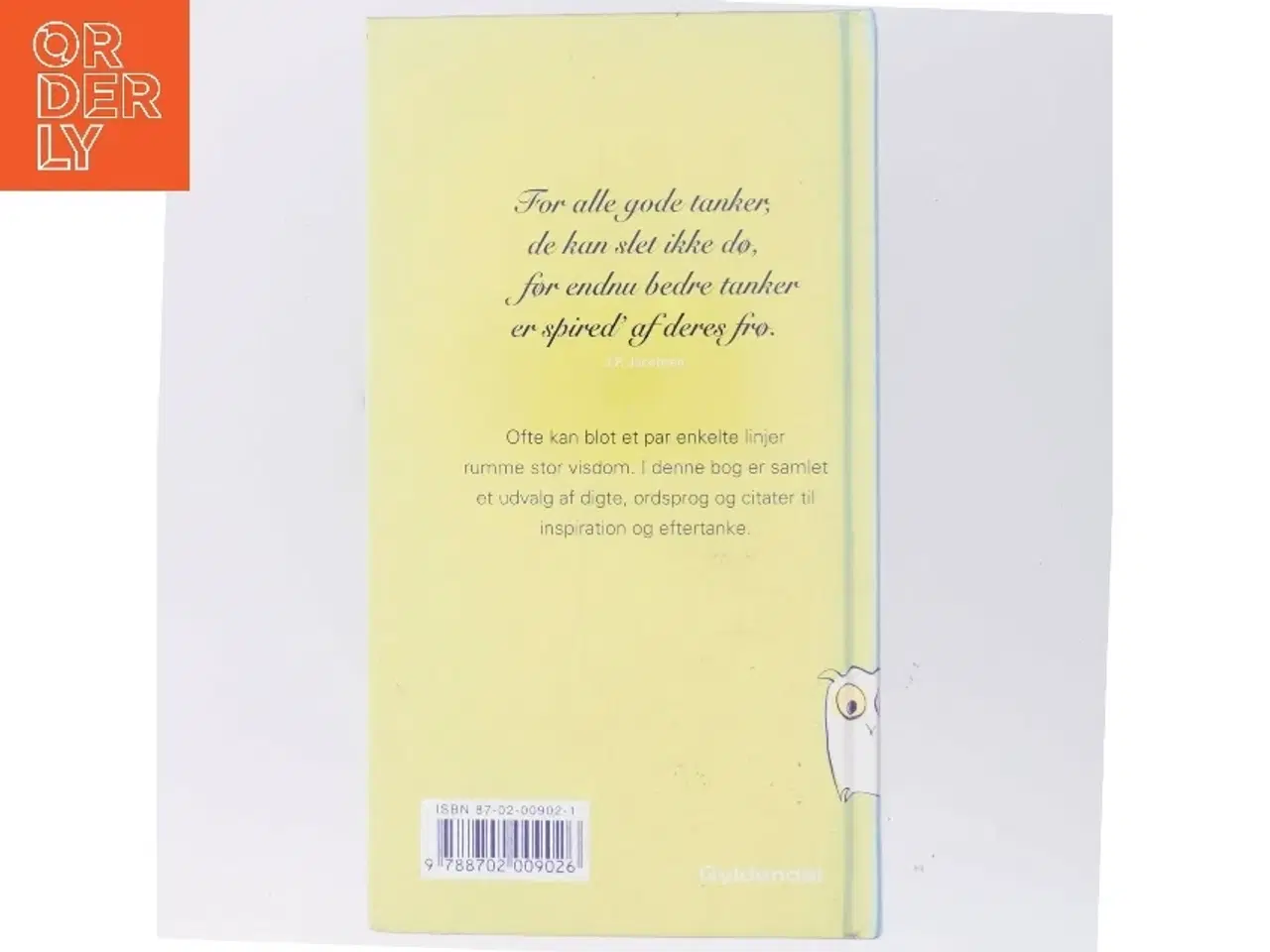 Billede 3 - Lidt visdom : digte, ordsprog og citater af Annemette W. Larsen (Bog)