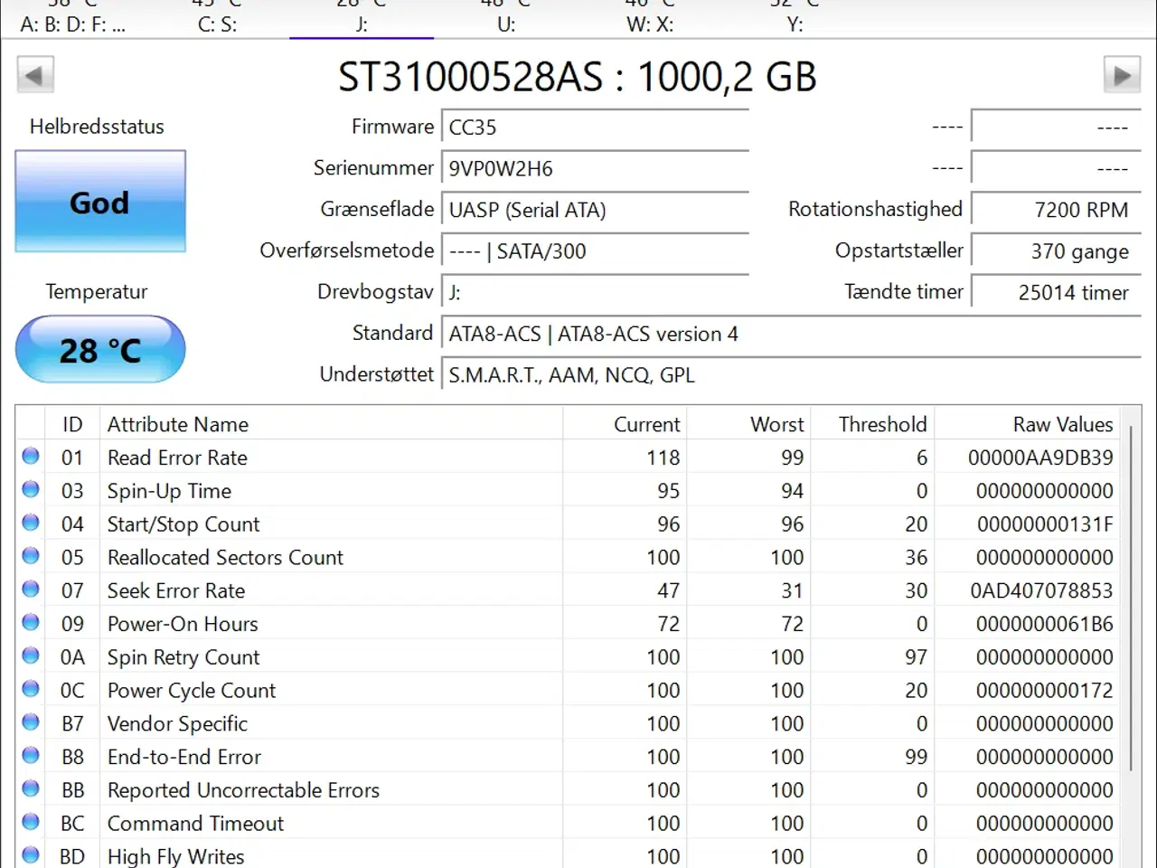 Billede 1 - Seagate Seagate Baracuda ST31000528AS 1TB 3 stk