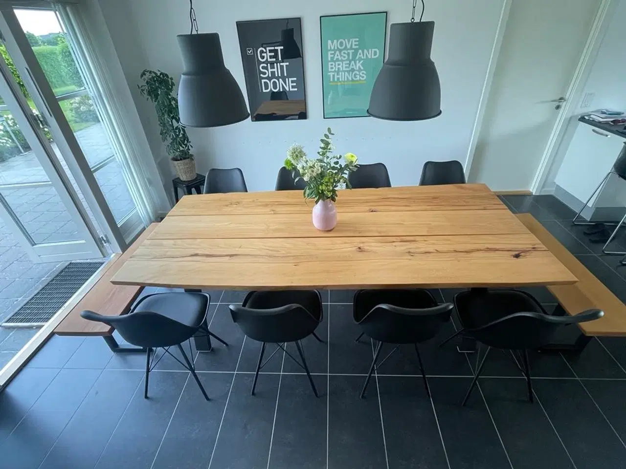 Billede 6 - Plankebord Bøg m. 3 planker