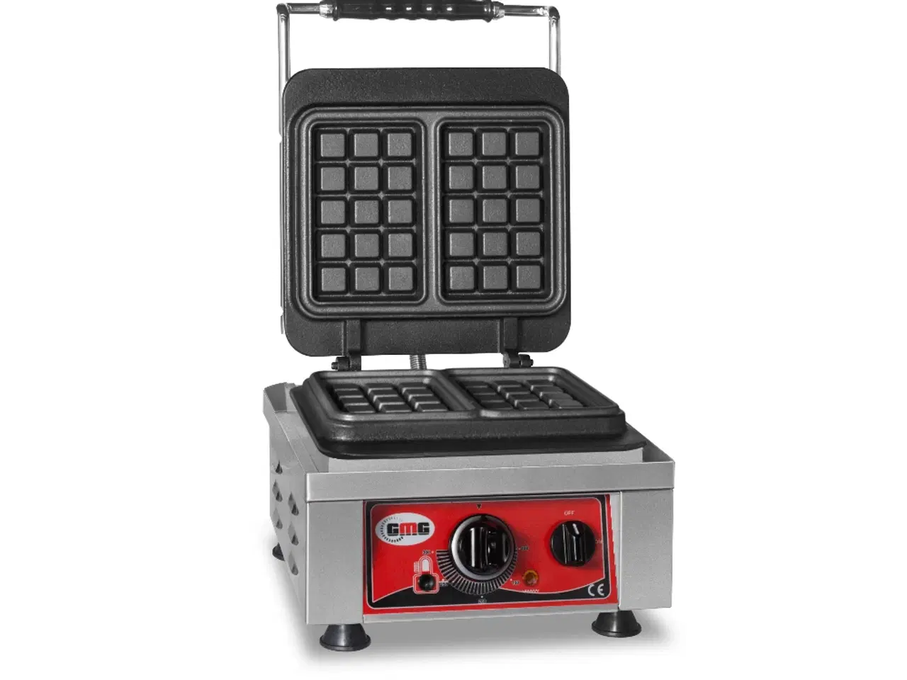 Billede 1 -  Vaffeljern 2 x (10,2 x 16,5 x 2,6 cm) – GMG