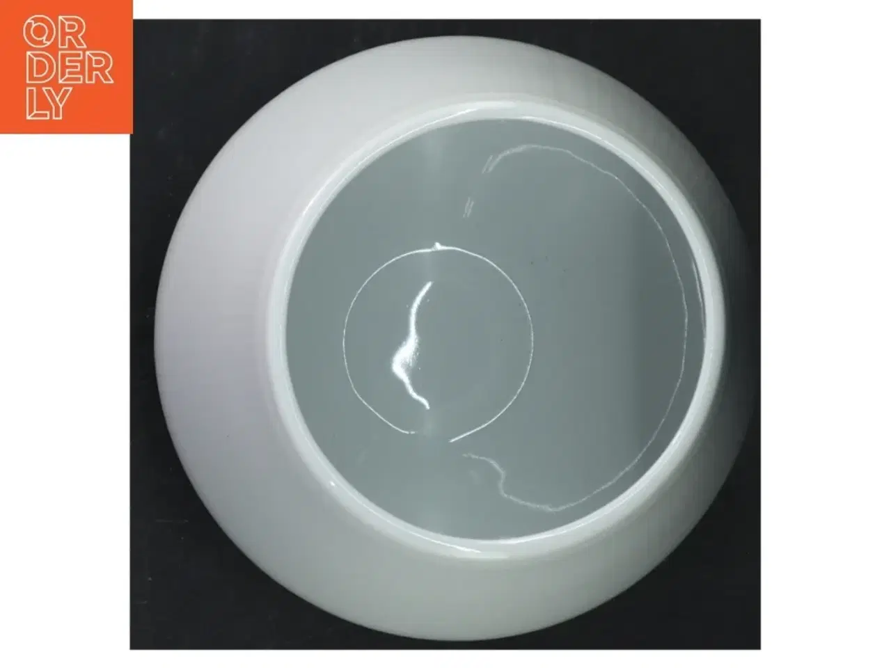 Billede 4 - Hvid porcelænsvase fra Royal Copenhagen (str. 15 cm)