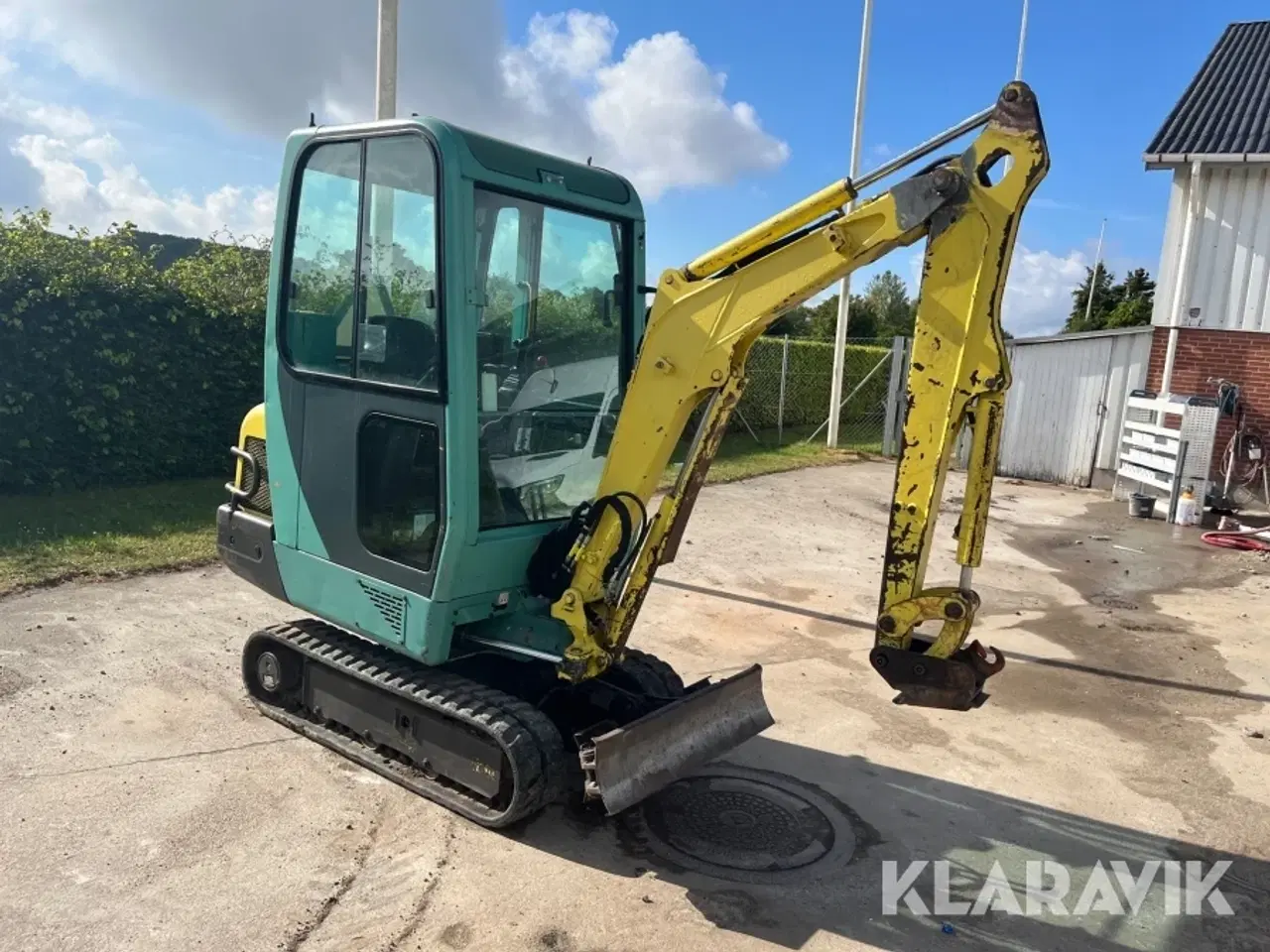 Billede 2 - Minigraver Yanmar B18 EX