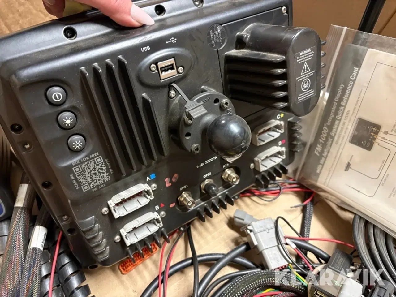 Billede 12 - Autostyring Trimble FMX1000 - komplet