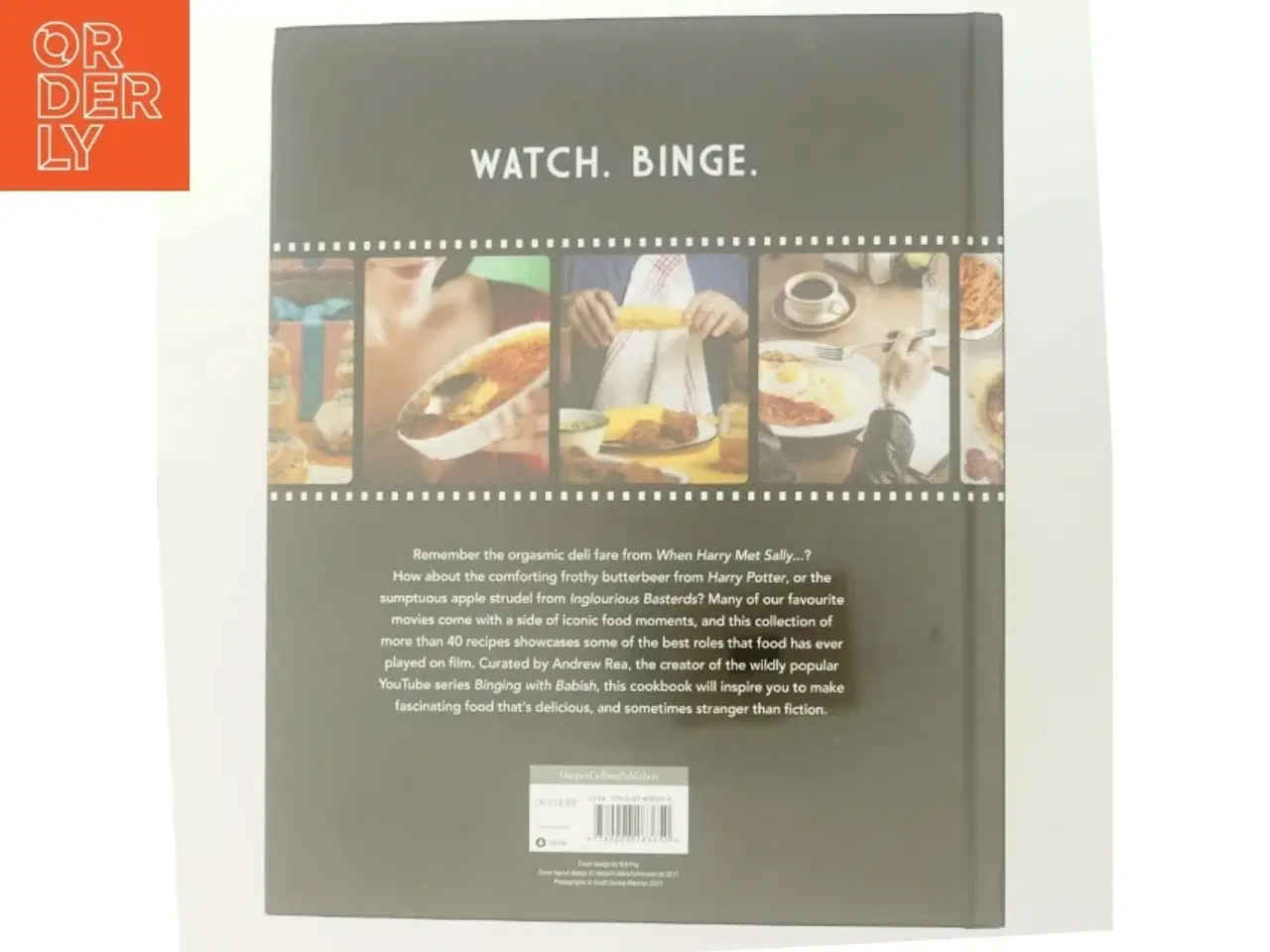 Billede 3 - Eat what you watch : a cookbook for movie lovers af Andrew Rea (Bog)