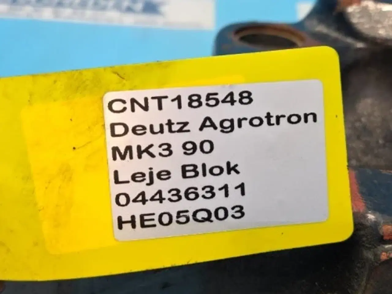 Billede 15 - Deutz Agrotron 90 Leje Blok 04436311