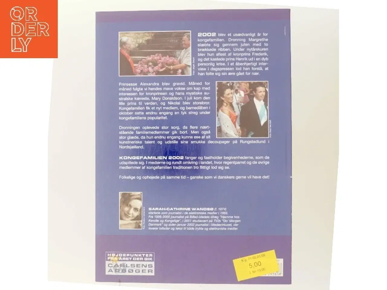 Billede 3 - Kongefamilien 2002 af Sarah-Cathrine Wandhoff (Bog)